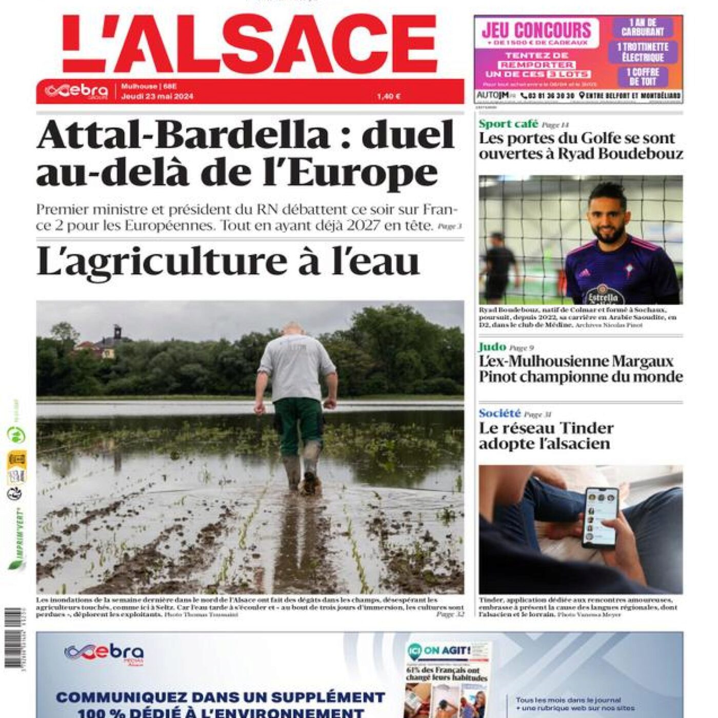 La revue de presse des quotidiens