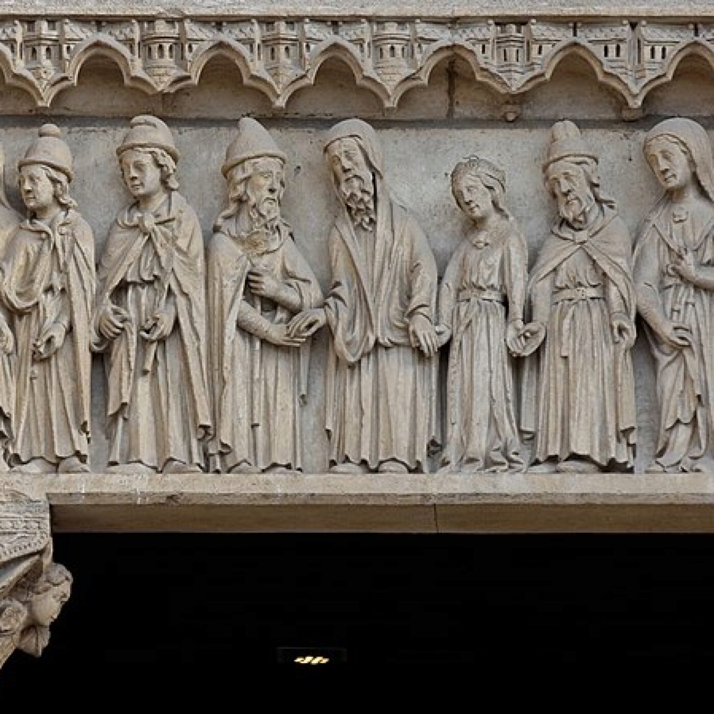 Notre Dame de Paris : une catéchèse de pierres 2/5 Le portail Sud