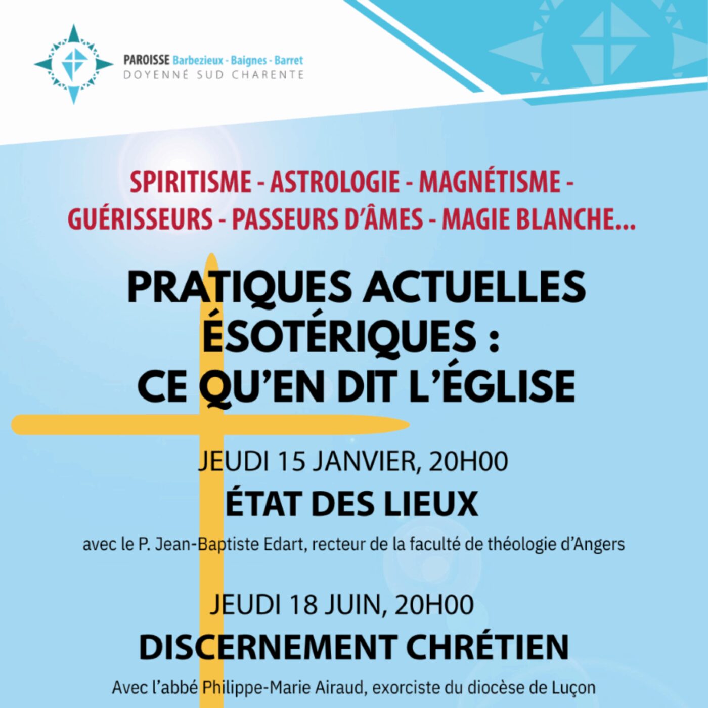 Etat des lieux des pratiques actuelles ésotériques le 15 janvier à Barbezieux episode artwork