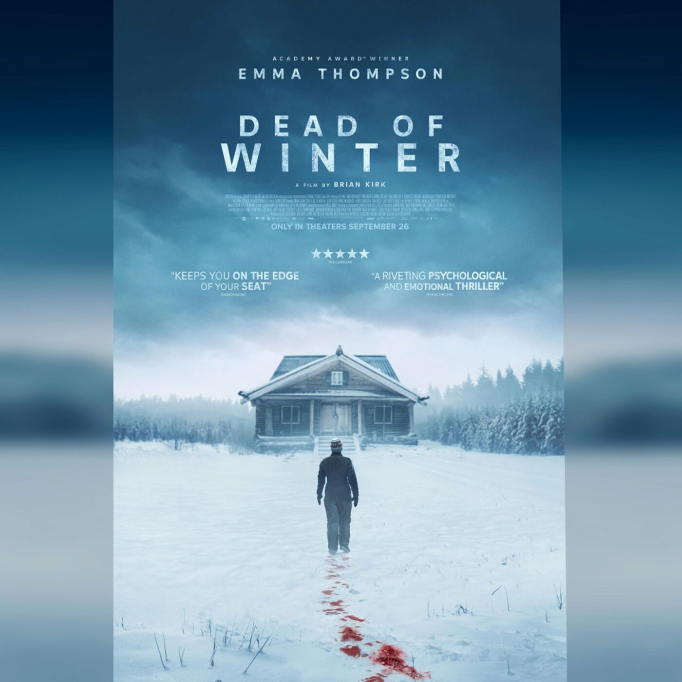 "Dead Of Winter" le thriller glacé porté par Emma Thompson, "Orwell : 2+2=5" et "The History Of Sound"
