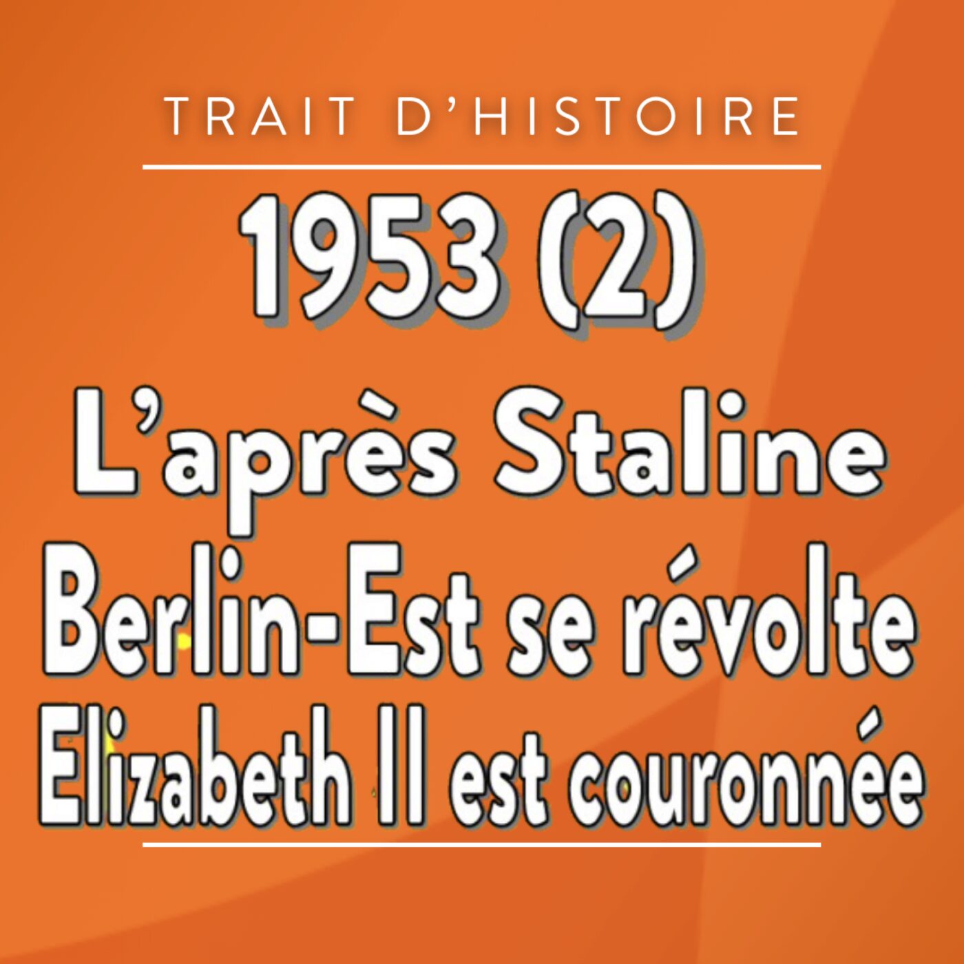 1953-(2)-L'après Staline-Berlin-Est se révolte-Elizabeth II est couronnée episode artwork