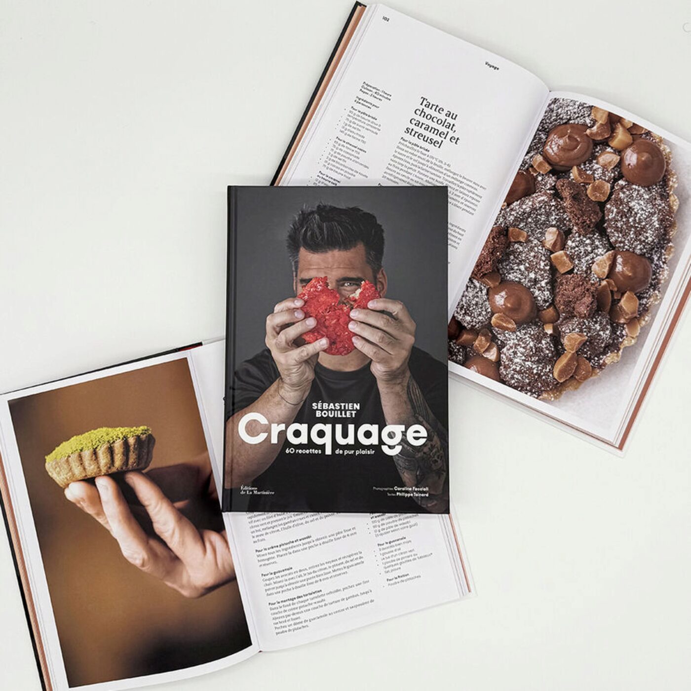 Le pâtissier-chocolatier Sébastien Bouillet se découvre dans "Craquages - 60 recettes de pur plaisir" episode artwork