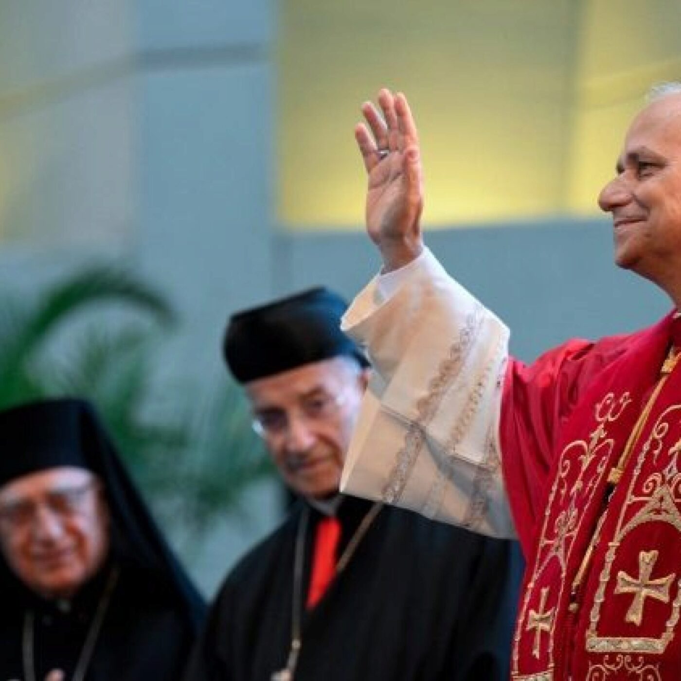Le pape Léon est arrivé au Liban