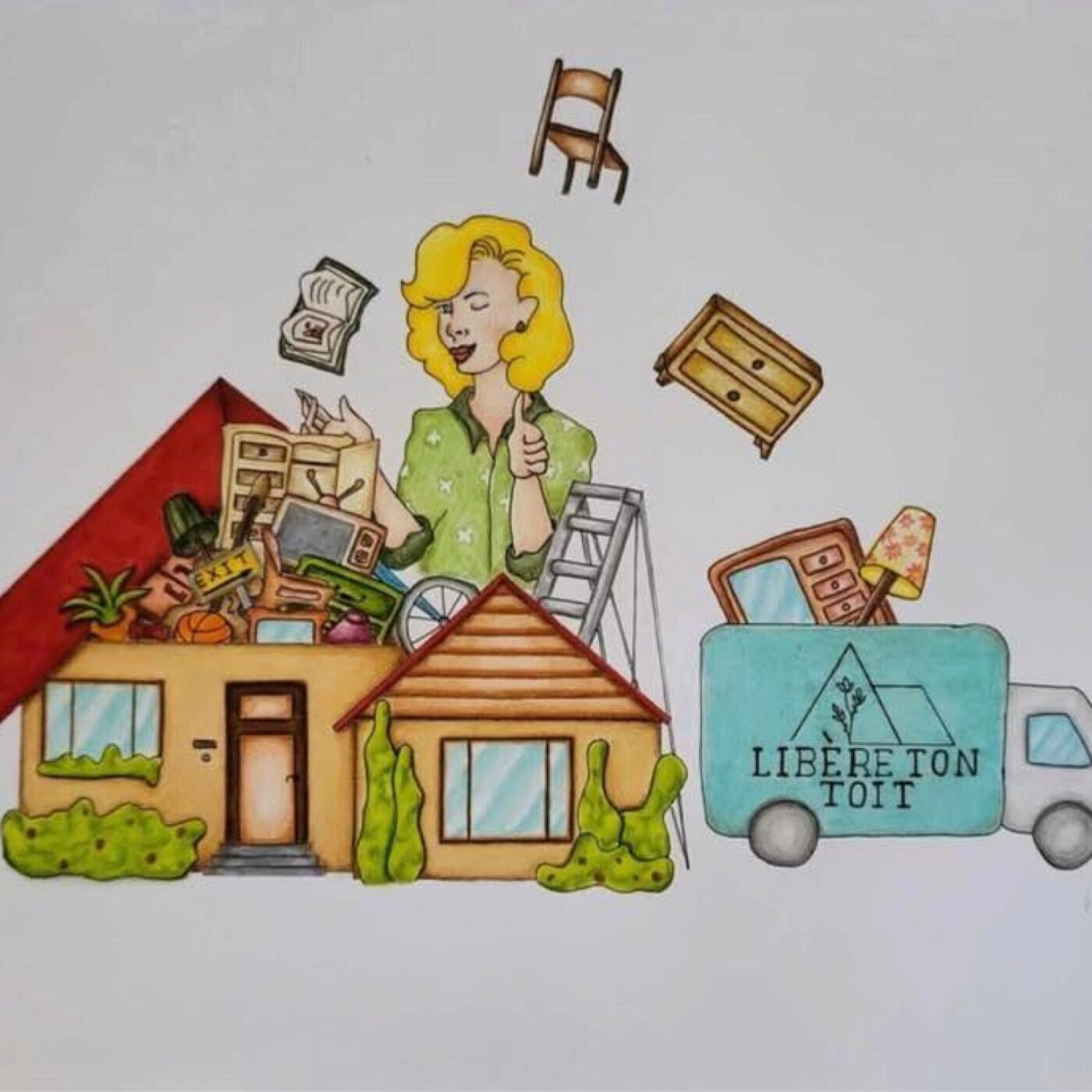 L'approche de "Libère ton toit", désencombrement et collecte d'objets episode artwork