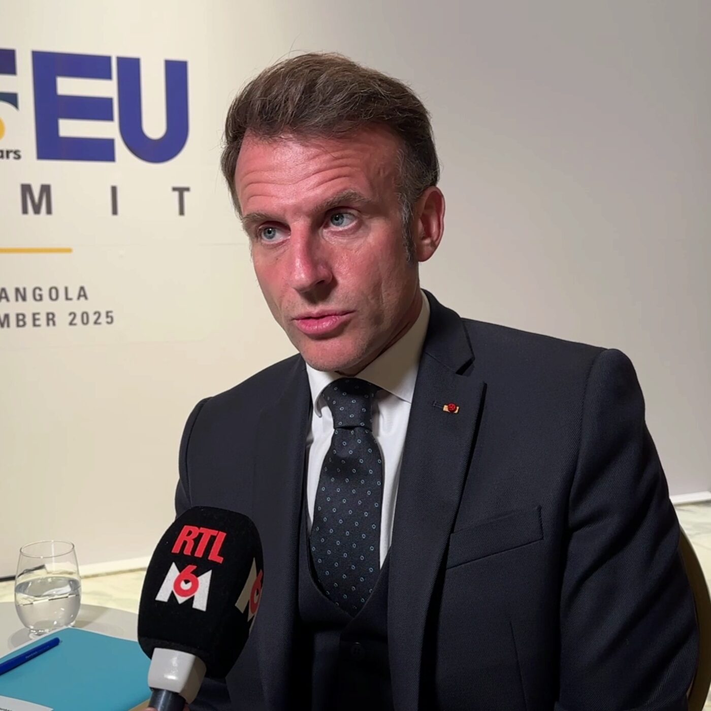 Ukraine, menace russe, dissolution... Écouter l'interview exclusive d'Emmanuel Macron sur RTL/M6