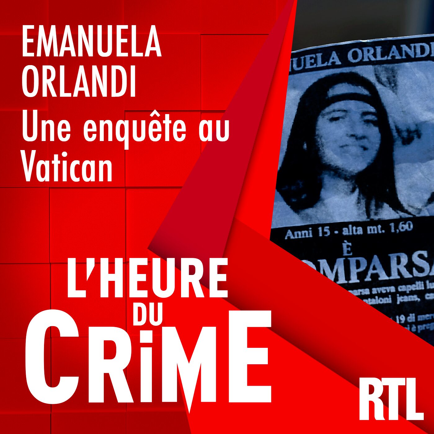 L'ENQUÊTE - Emanuela Orlandi : pourquoi l'Eglise a t-elle gardé un si long silence ?