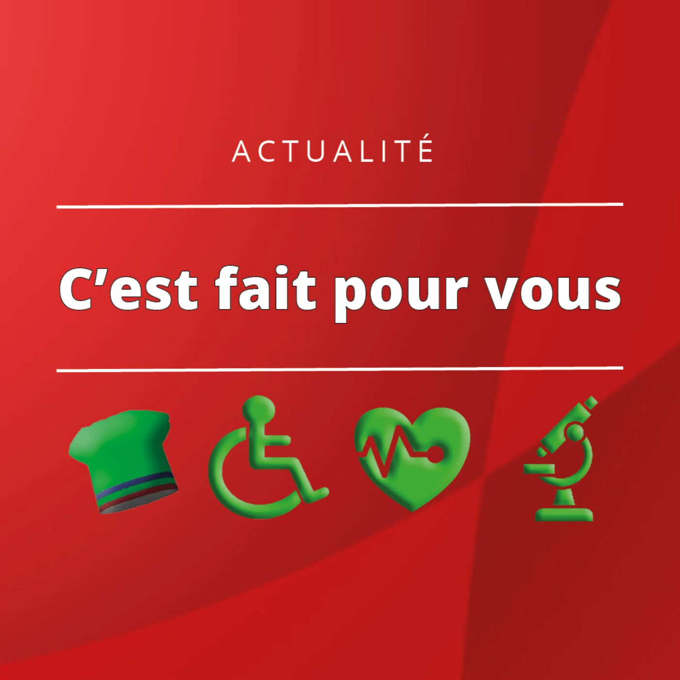 C\'est fait pour vous