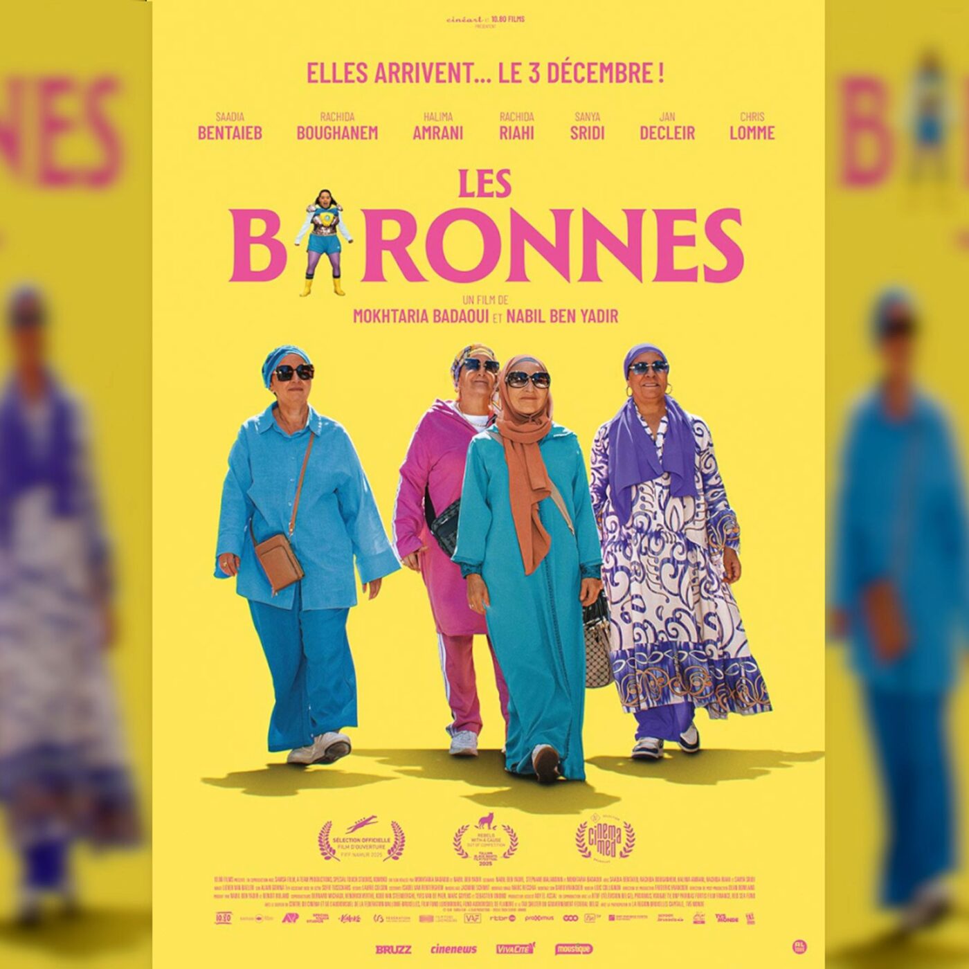Focus sur "Les Baronnes" de Nabil Ben Yadir, " Les Enfants Vont Bien" Camille Cottin dans un drame familial et le thriller américain "Relay"