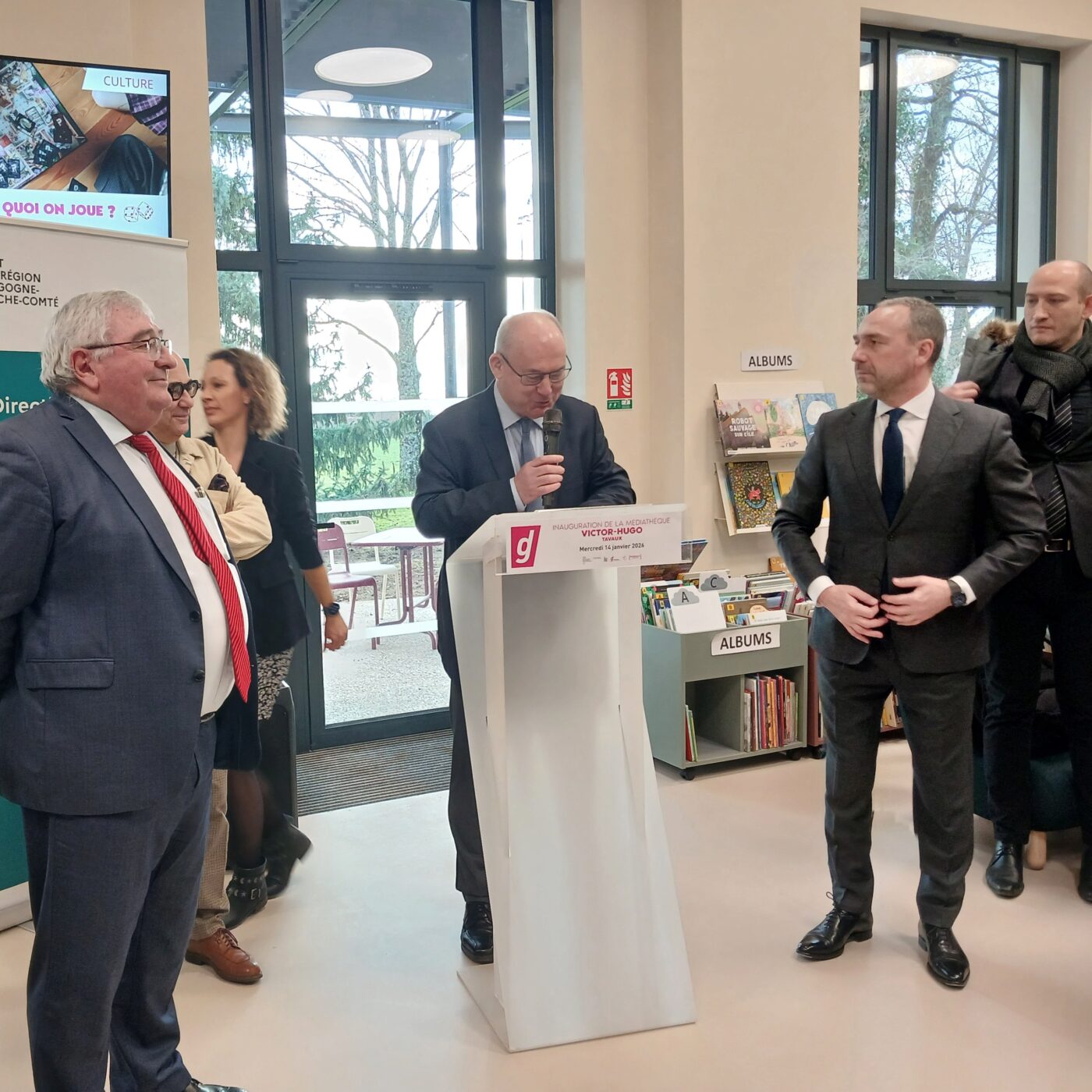 L'inauguration de la médiathèque de Tavaux et la remise du prix André-Besson episode artwork