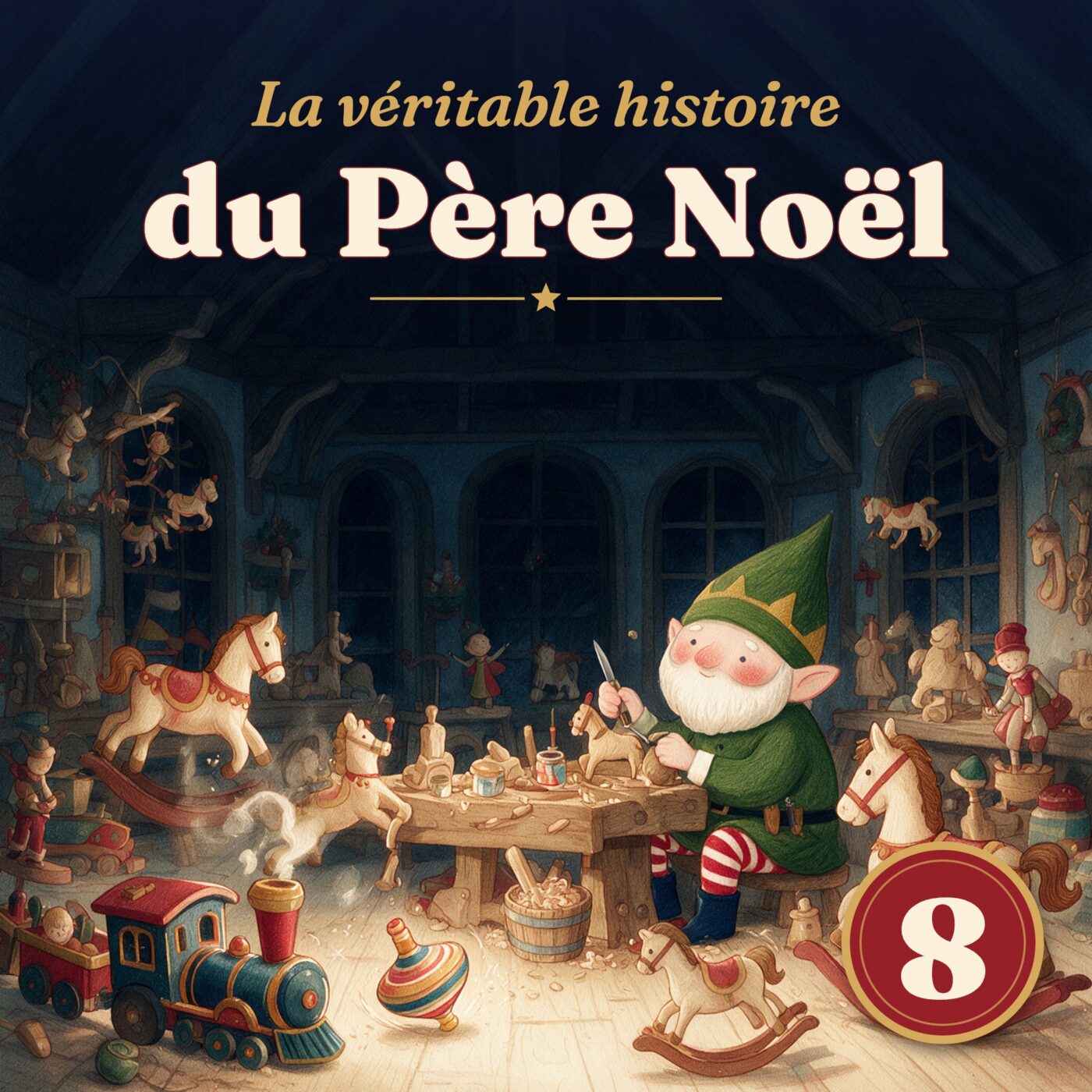 Couverture de 8 Décembre : L'histoire vraie du Père Noël !