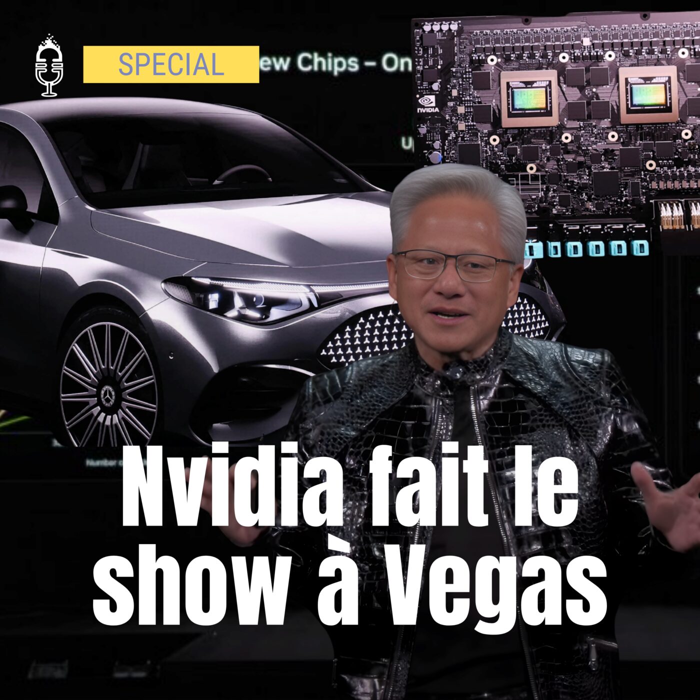 ⭐️ CES 26 Jour 2 - Nvidia se lance dans la voiture autonome ⭐️ CES 26 Jour 2 - Nvidia se lance dans la voiture autonome