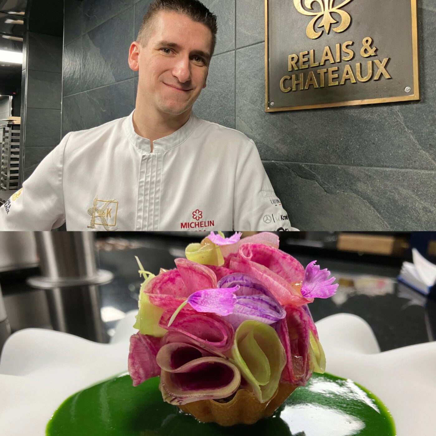 Benoit Potdevin, La tartelette croustillante de radis d'hiver du K à Montenach