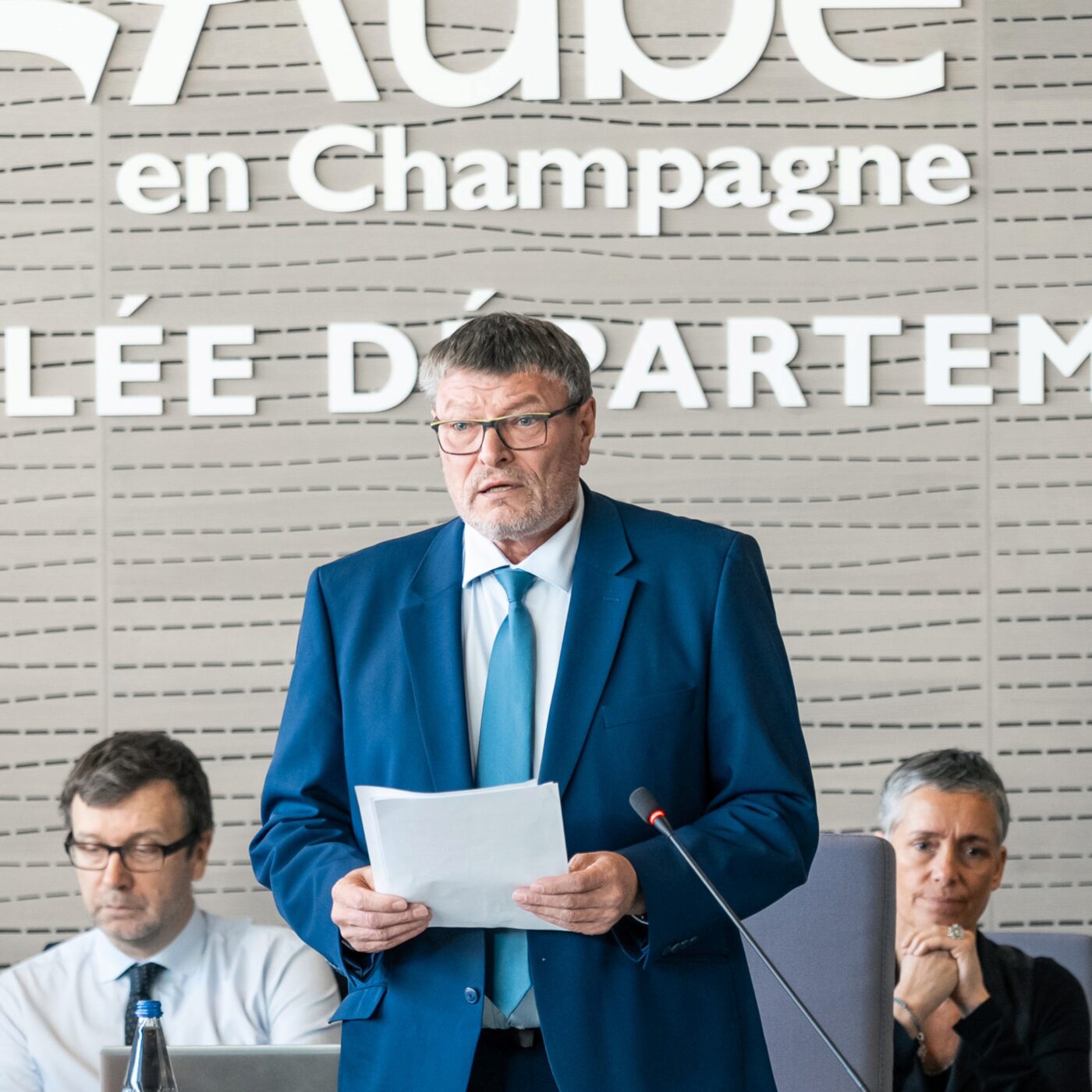 Philippe Dallemagne, nouveau président du Conseil départemental de l'Aube