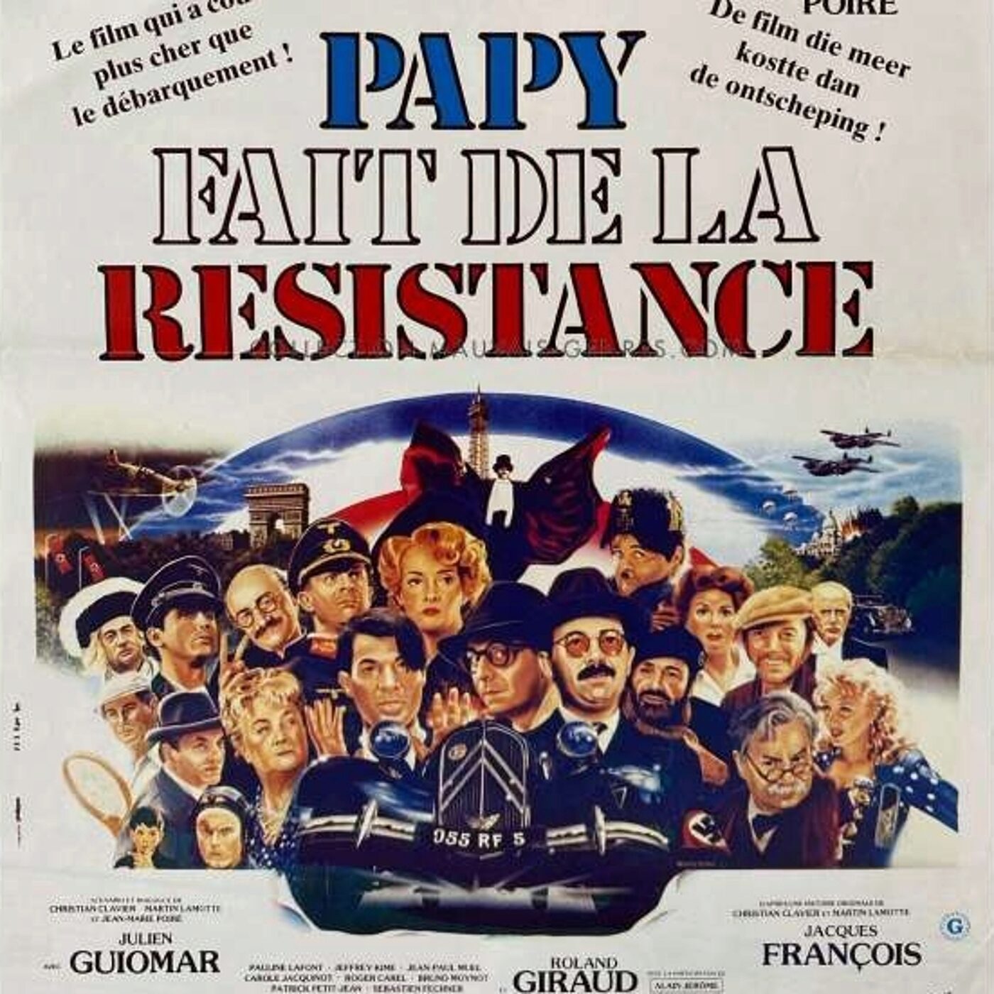 "On ne voulait pas que ce soit une succession de sketchs" : Jean-Marie Poiré sur 'Papy fait de la résistance' (1983)