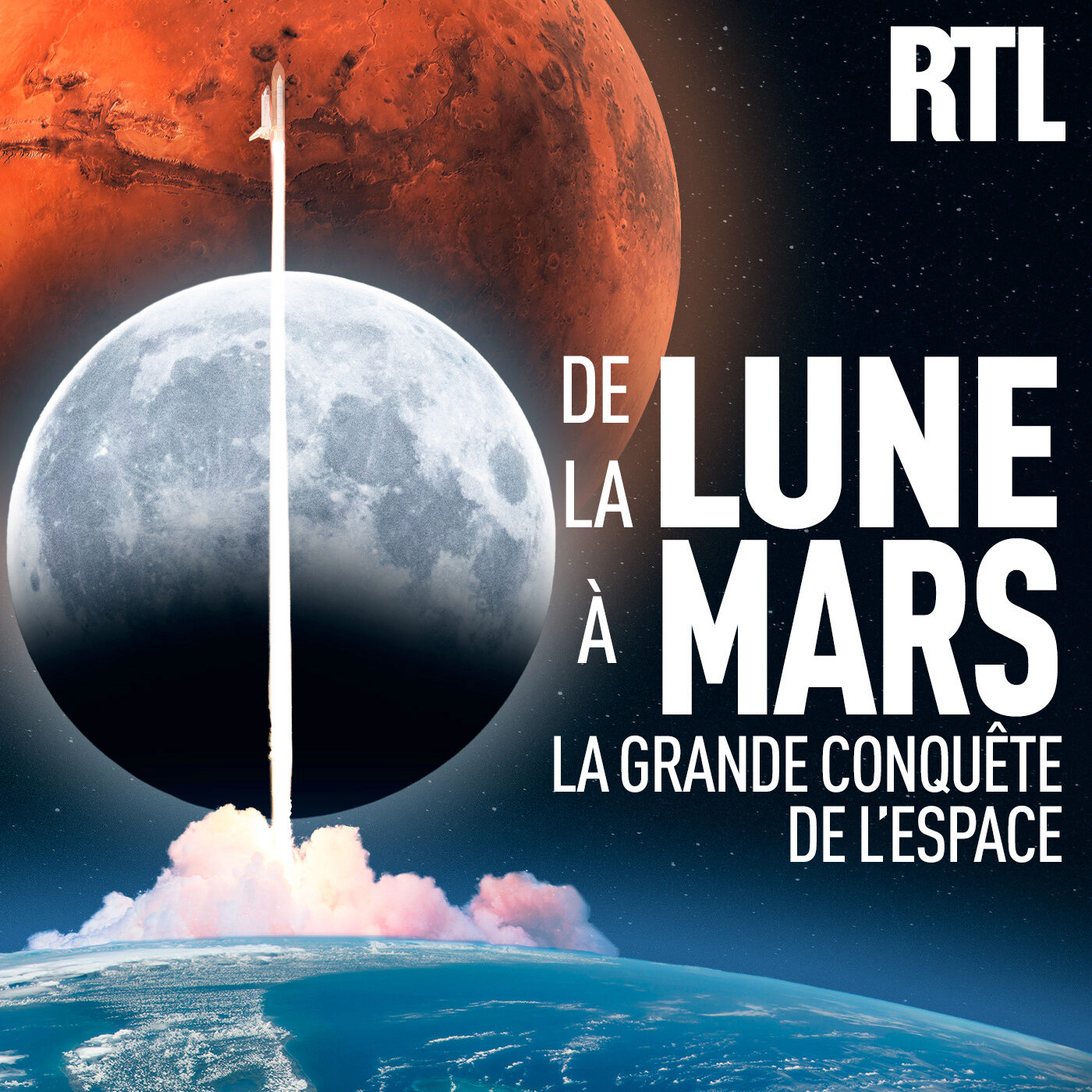 De la Lune à Mars, la grande conquête de l'espace