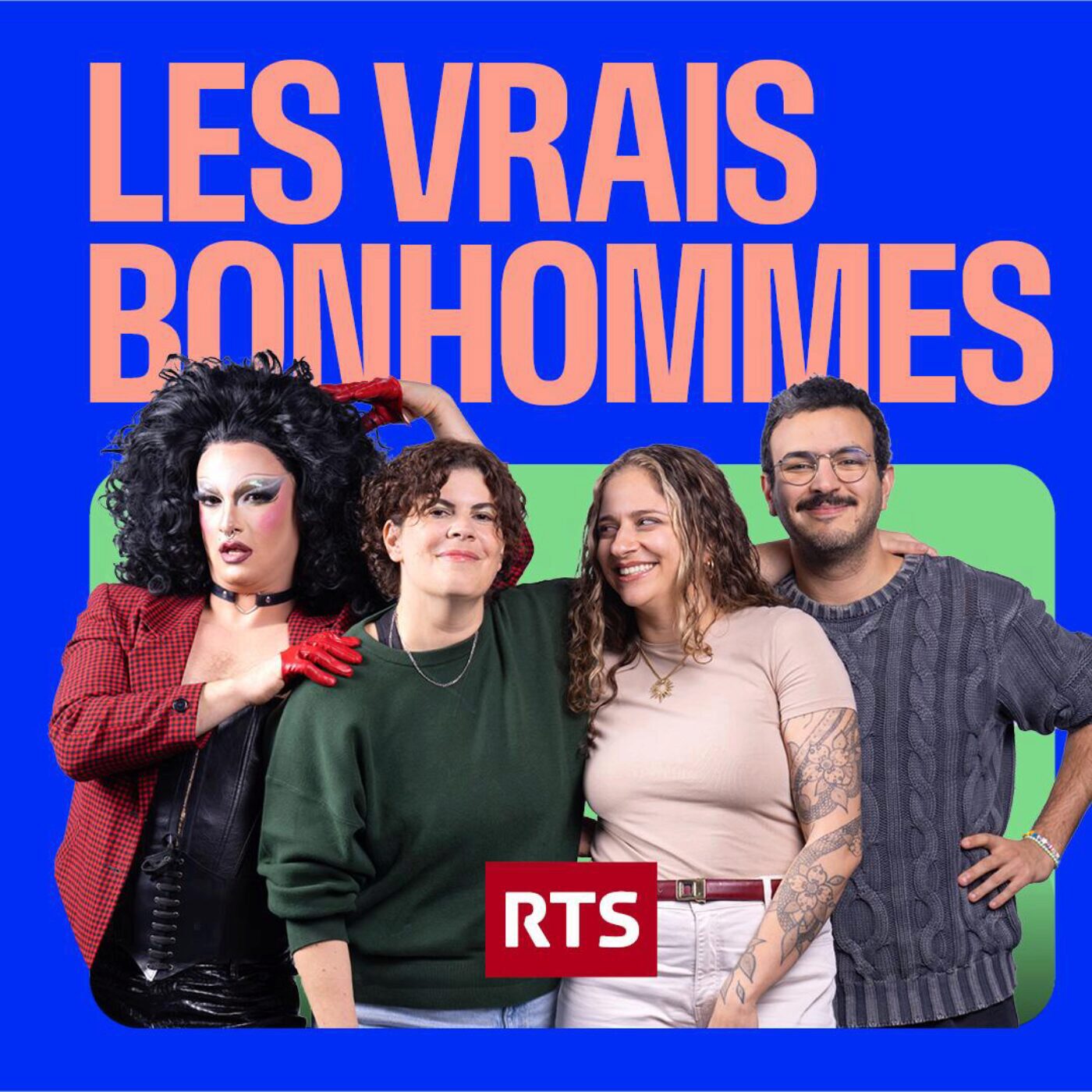 Les vrais bonhommes ‐ RTS cover art