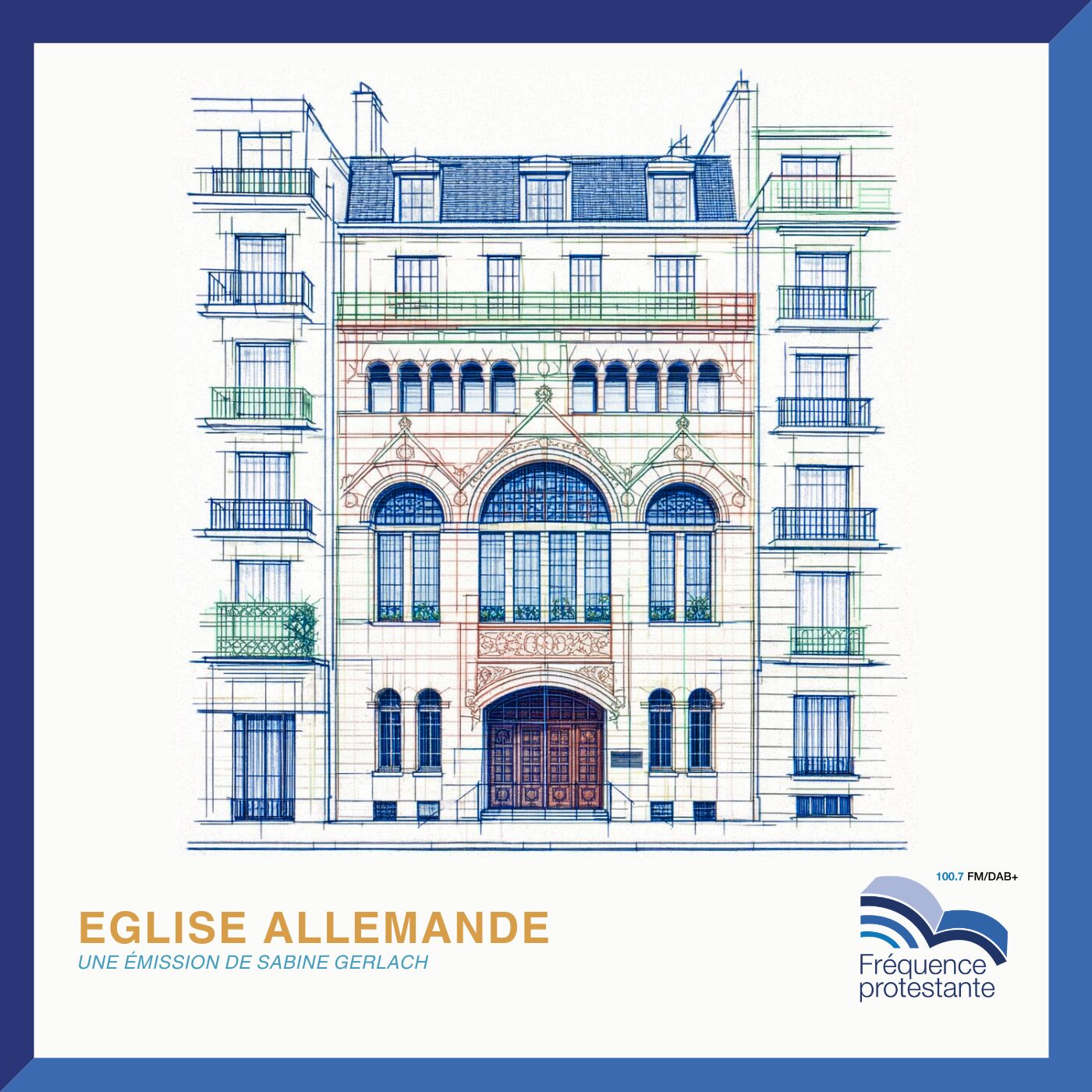 episode cover DER HERR IST MEIN HIRTE.  Autorin/ auteure: Pfarrerin Barbara Franke