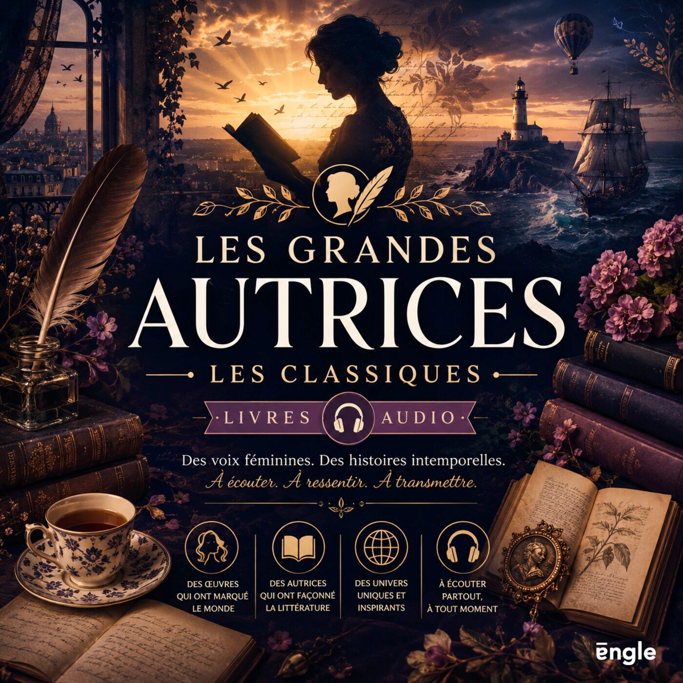 Les grandes autrices — Les classiques (livres audio)