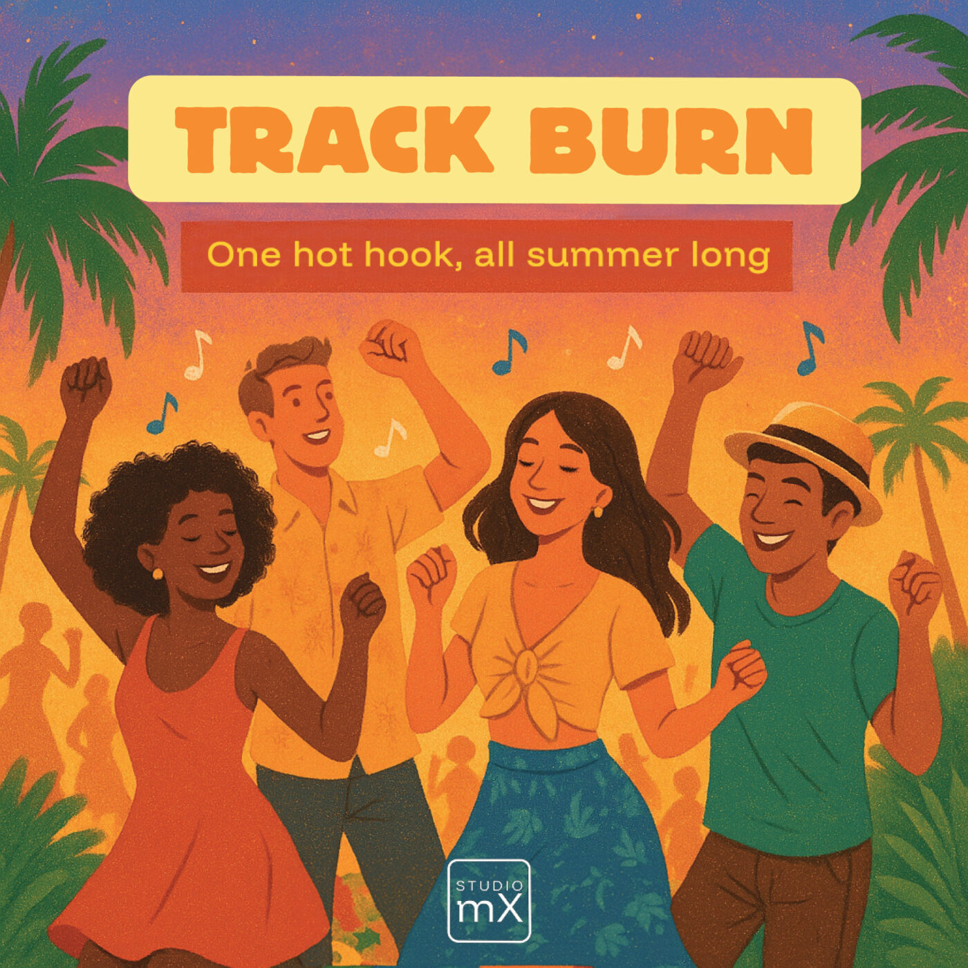 Track burn
