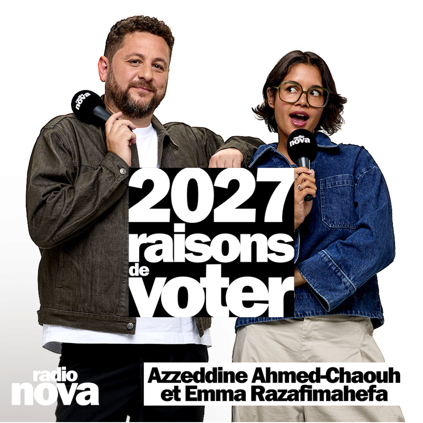 Illustration du podcast 2027 raisons de voter