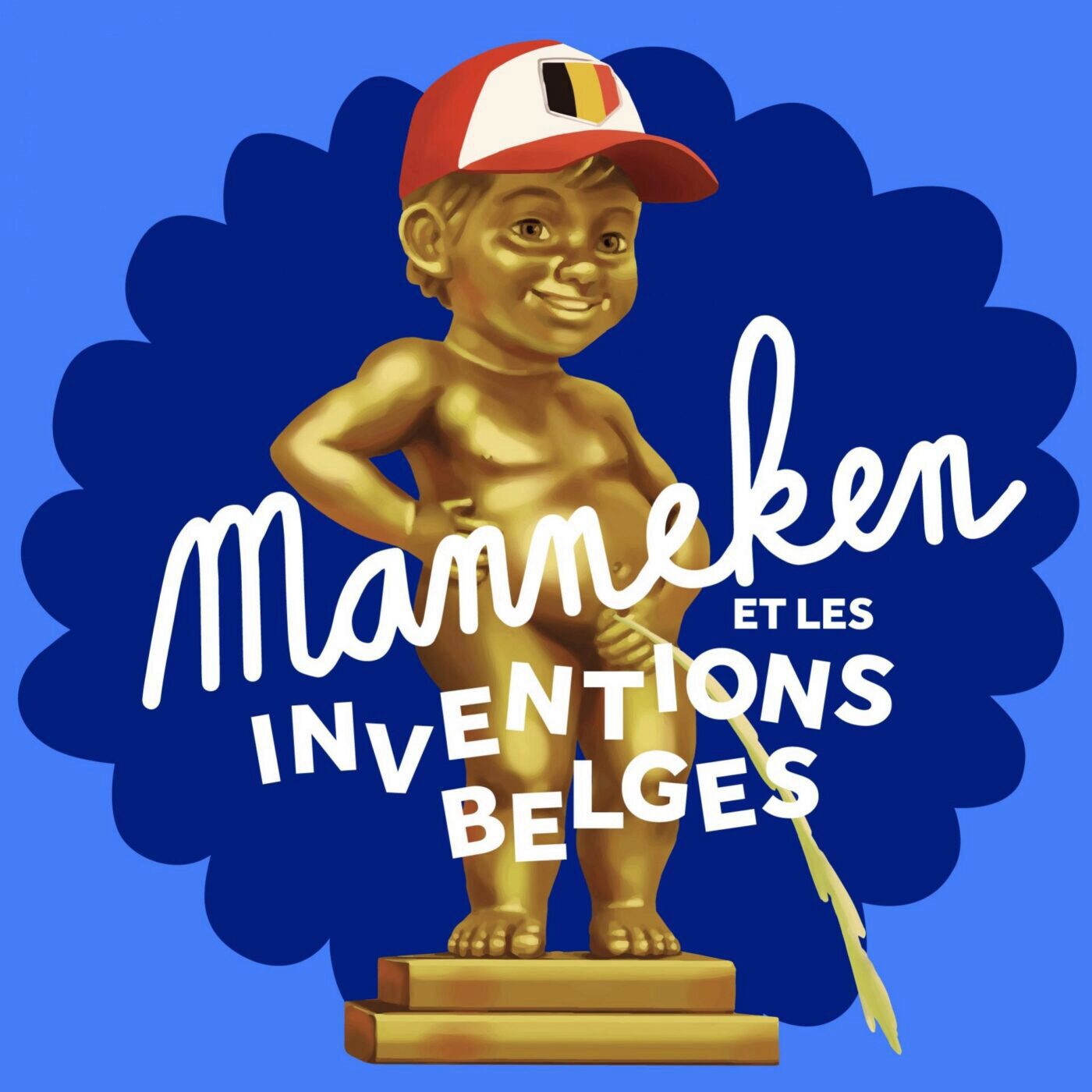 Manneken et les inventions belges cover art